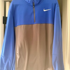 Nike Men's Performance Jacket in Blue and Gray